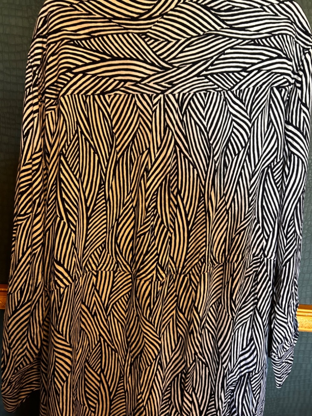 Navy & white shirt dress Plus size 4X. BNWT Terra & sky - Picture 6 of 9
